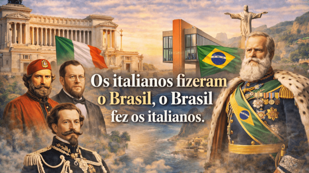 unificação da Itália no Brasil